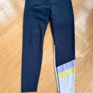 Peloton Black and Multicolor Leggings